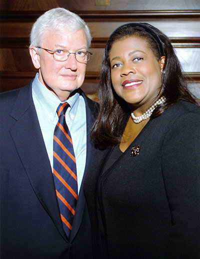 Roger and Chaz Ebert