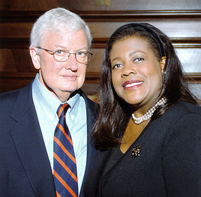 Roger and Chaz Ebert
