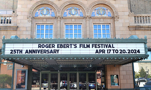 Virginia Theatre marquee