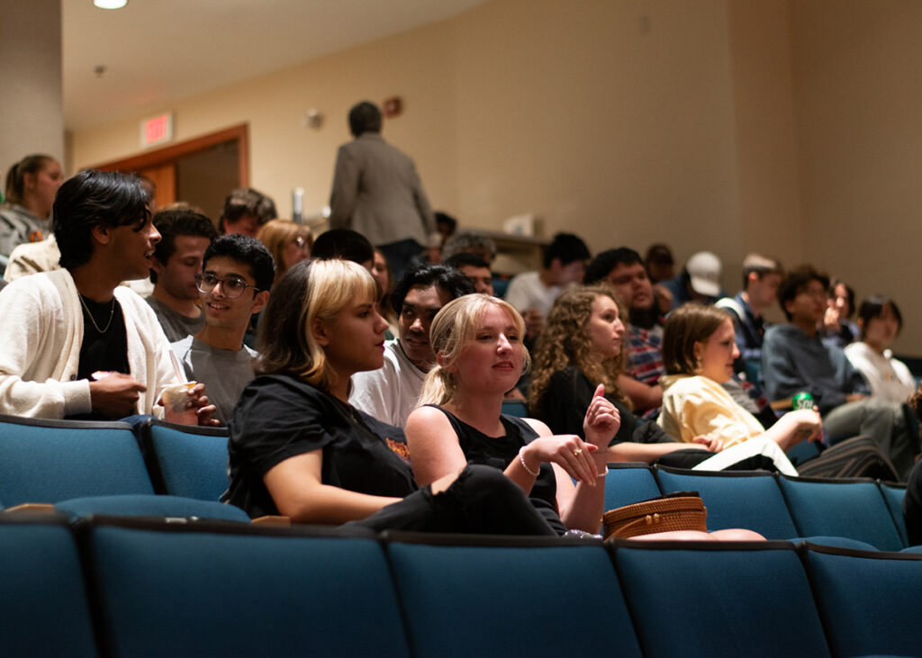Ebert Center crowd