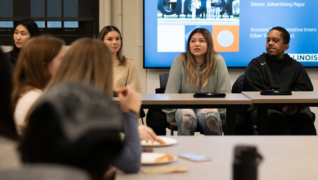 student internship panel