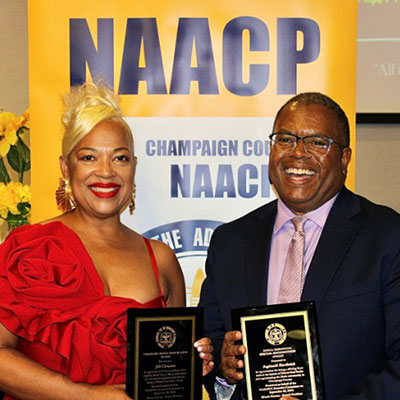 Jill Clements and Reginald Hardwick