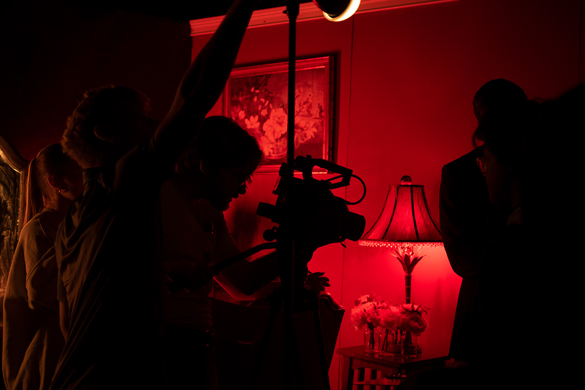 MACS Cinematography and Sound Design dramatic lighting with camera