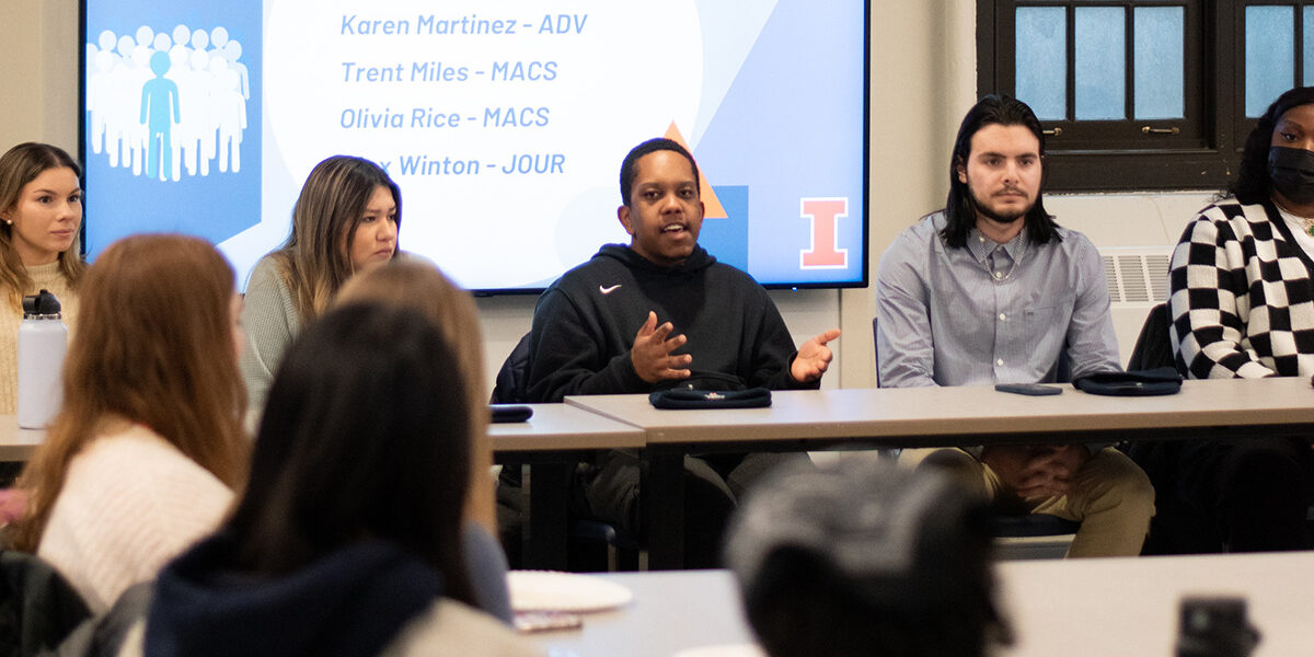 Media Career Services Internship panel