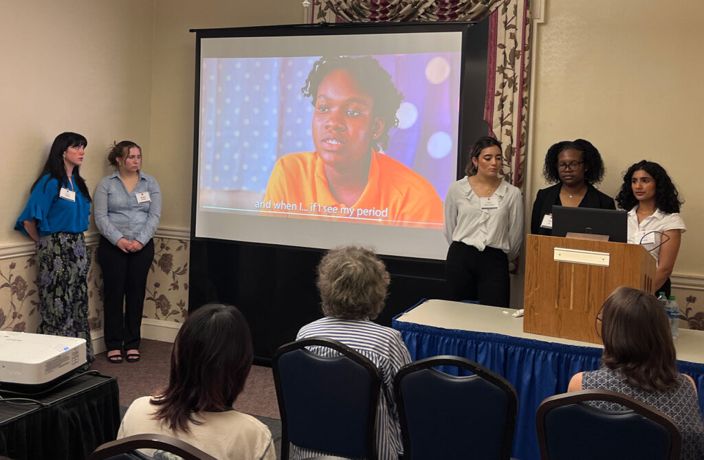 Journalism students present on Uman Tok at Undergraduate Research Symposium
