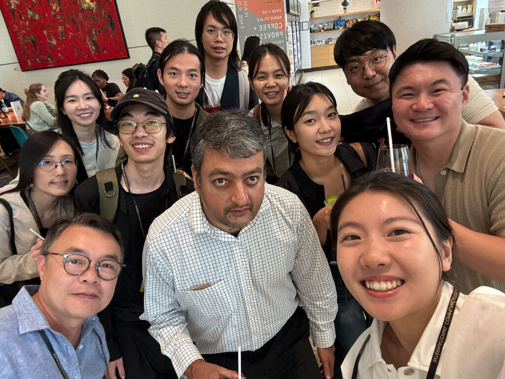 Mike Yao, Harsh Taneja, and ICR students