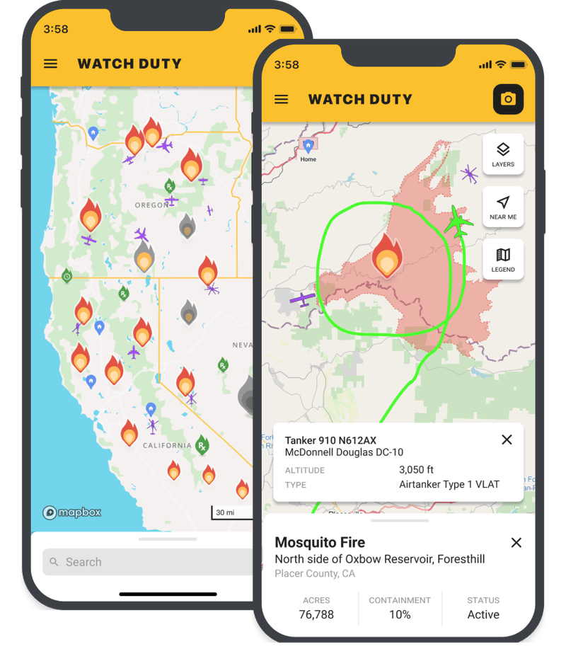 Watch Duty app