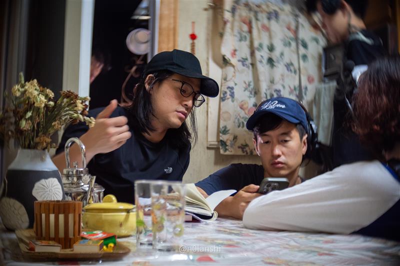 Jason Kim at table