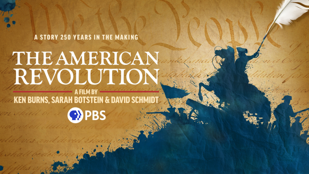 Ken Burns's "The American Revolution" film promo