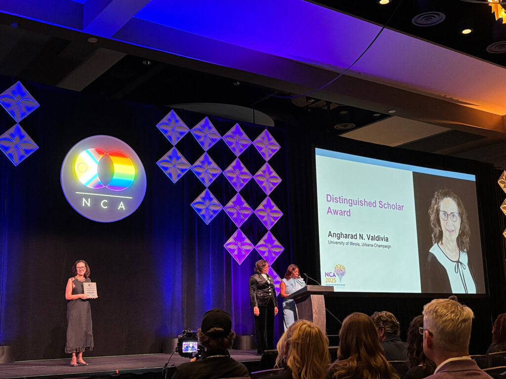 Professor Angharad N. Valdivia wins NCA Distinguished Scholar Award