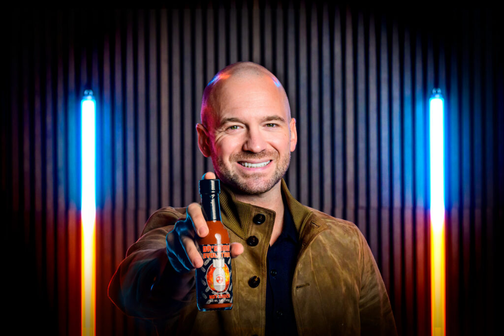Sean Evans, host of "Hot Ones" and University of Illinois College of Media alum