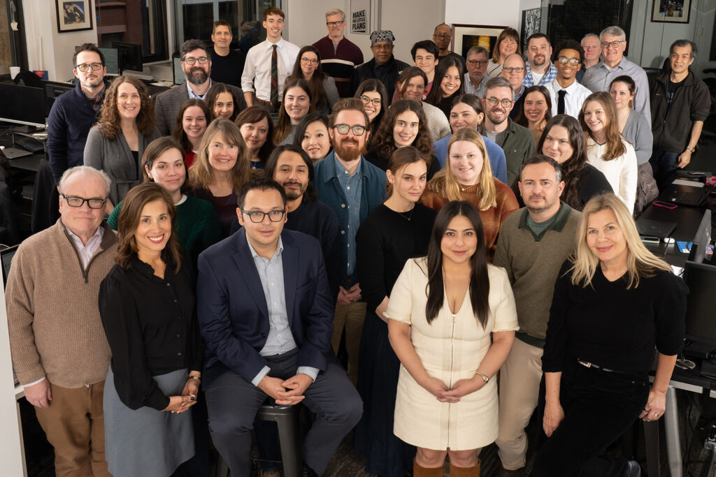 Chicago Tribune newsroom staff